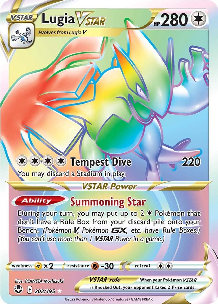 Lugia VSTAR (202/195) [Sword & Shield: Silver Tempest] | Exor Games Dartmouth