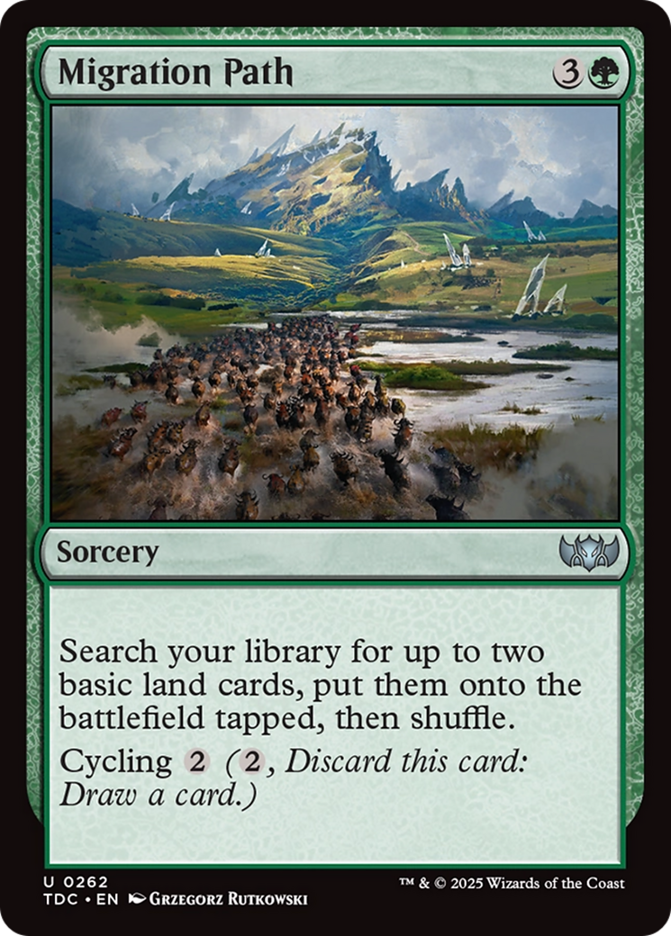 Migration Path [Tarkir: Dragonstorm Commander] | Exor Games Dartmouth