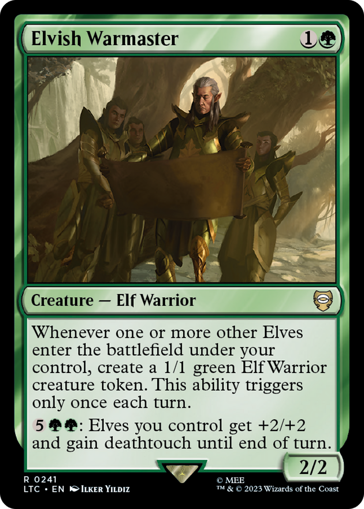 Elvish Warmaster [The Lord of the Rings: Tales of Middle-Earth Commander] | Exor Games Dartmouth