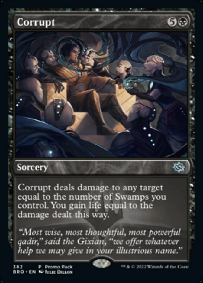 Corrupt (Promo Pack) [The Brothers' War Promos] | Exor Games Dartmouth