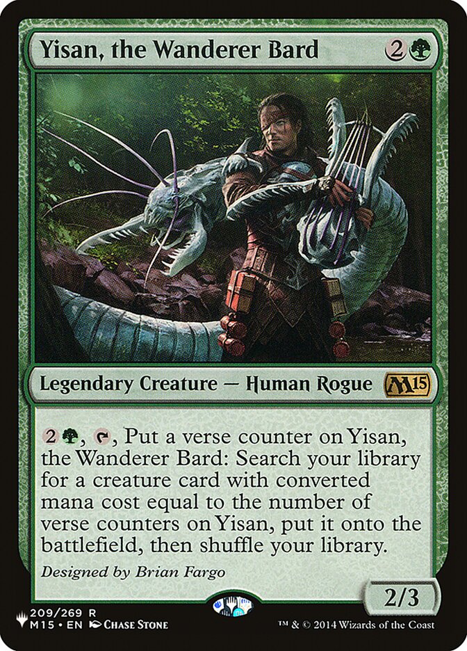 Yisan, the Wanderer Bard [The List] | Exor Games Dartmouth