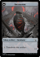 Incubator // Phyrexian (17) Double-Sided Token [March of the Machine Tokens] | Exor Games Dartmouth