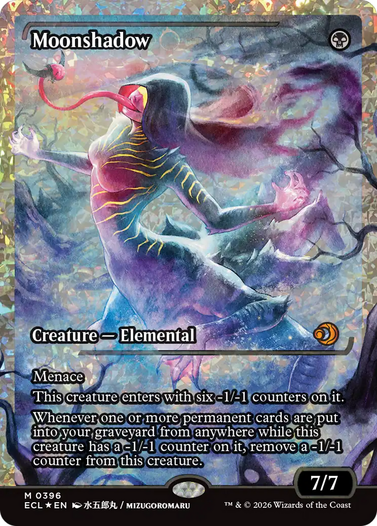 Moonshadow (0396) (Showcase) (Fracture Foil) [Lorwyn Eclipsed] | Exor Games Dartmouth
