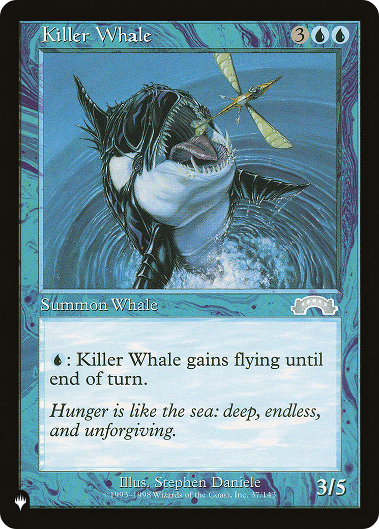 Killer Whale [The List Reprints] | Exor Games Dartmouth