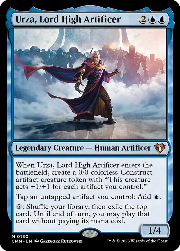 Urza, Lord High Artificer [Commander Masters] | Exor Games Dartmouth