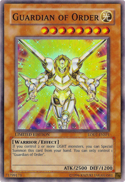 Guardian of Order [LODT-ENSP1] Super Rare | Exor Games Dartmouth