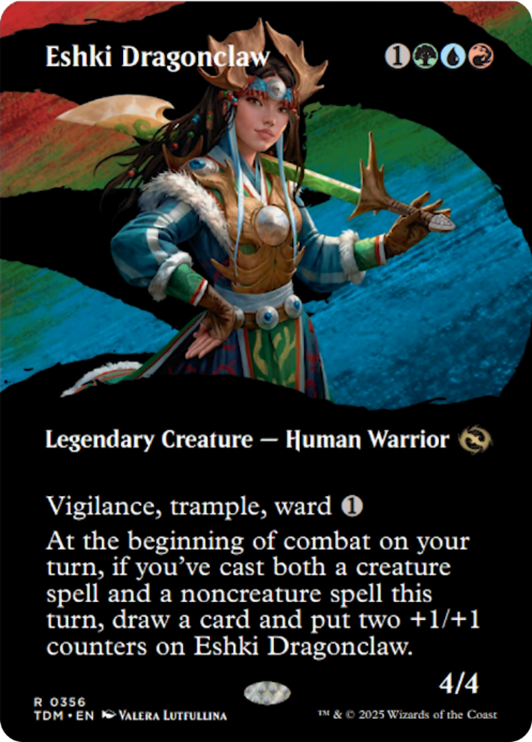 Eshki Dragonclaw (Borderless) [Tarkir: Dragonstorm] | Exor Games Dartmouth