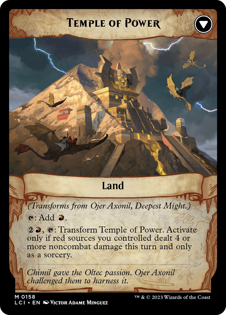 Ojer Axonil, Deepest Might // Temple of Power [The Lost Caverns of Ixalan] | Exor Games Dartmouth