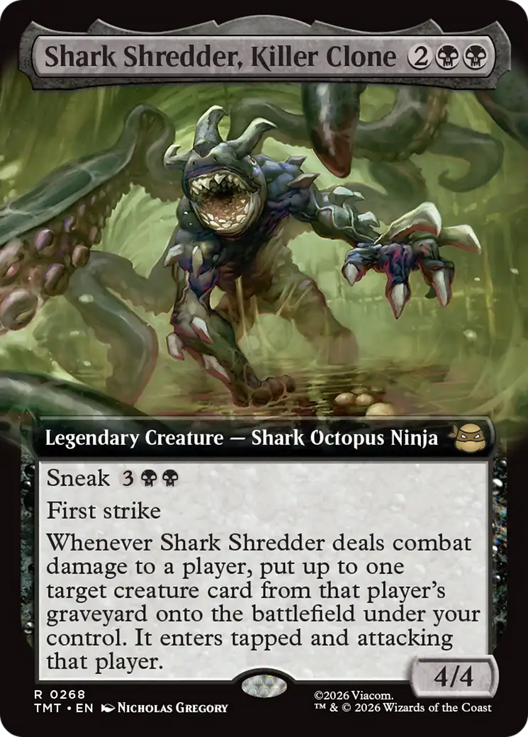 Shark Shredder, Killer Clone (Extended Art) [Teenage Mutant Ninja Turtles] | Exor Games Dartmouth