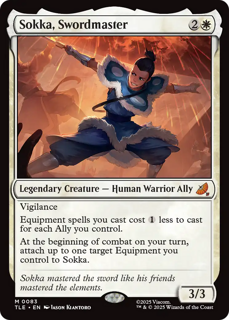 Sokka, Swordmaster [Avatar: The Last Airbender: Eternal-Legal] | Exor Games Dartmouth