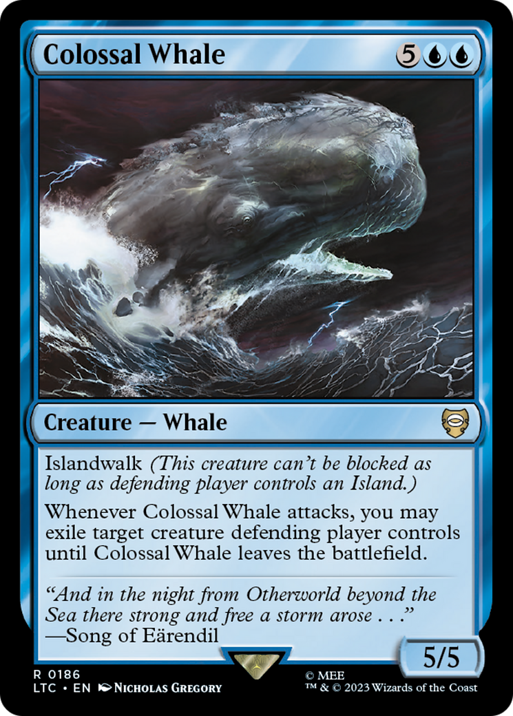 Colossal Whale [The Lord of the Rings: Tales of Middle-Earth Commander] | Exor Games Dartmouth