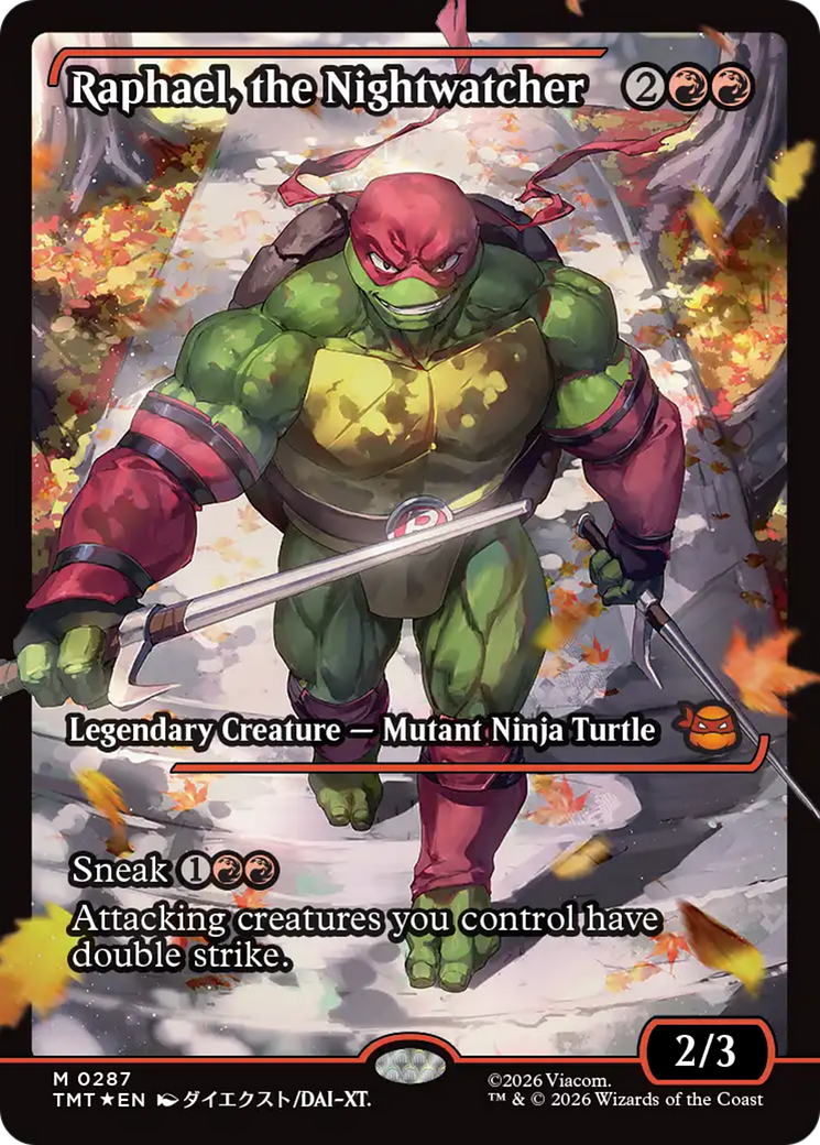 Raphael, the Nightwatcher (Showcase) [Teenage Mutant Ninja Turtles] | Exor Games Dartmouth
