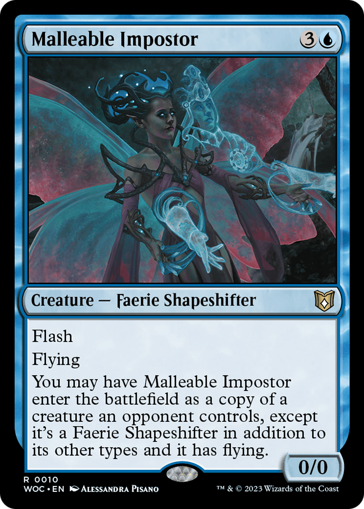 Malleable Impostor [Wilds of Eldraine Commander] | Exor Games Dartmouth
