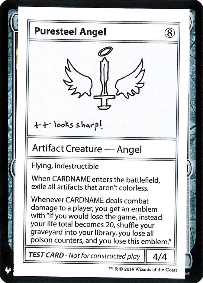 Puresteel Angel [Mystery Booster Playtest Cards] | Exor Games Dartmouth