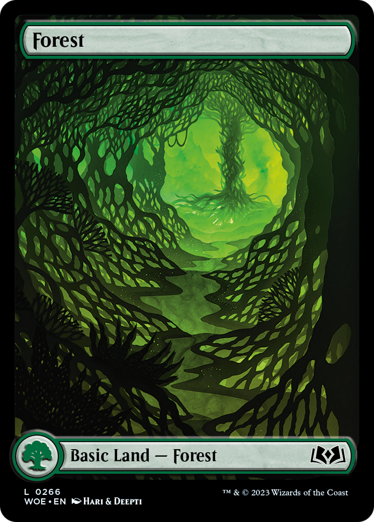 Forest (266) (Full-Art) [Wilds of Eldraine] | Exor Games Dartmouth