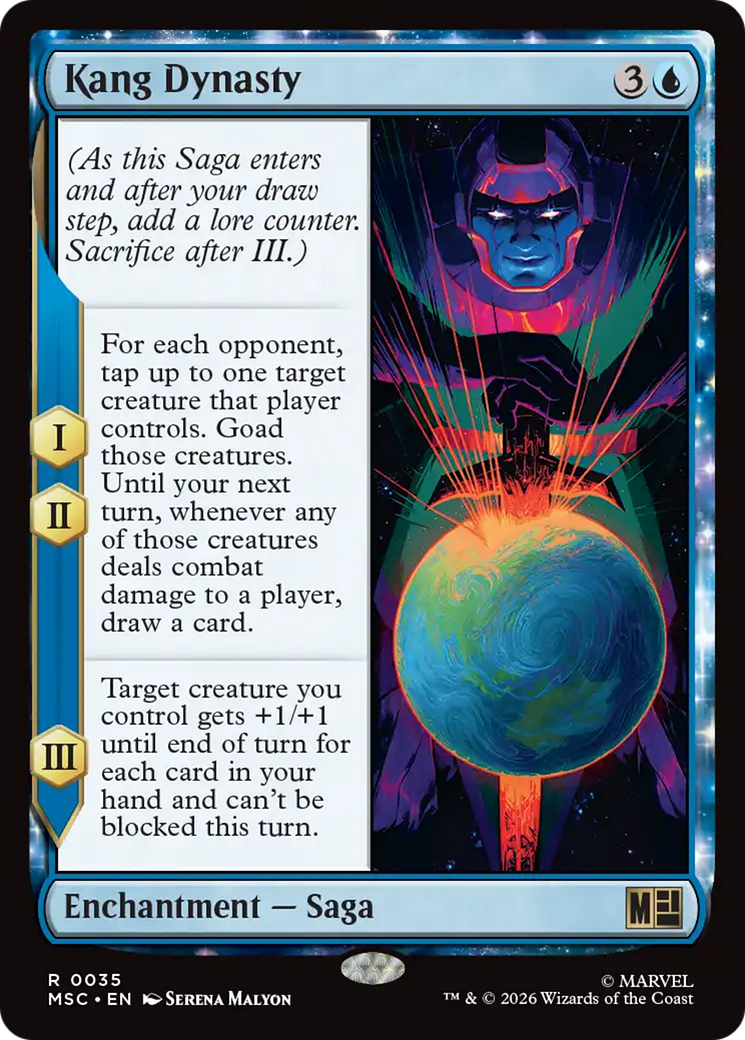 Kang Dynasty (Surge Foil) [Marvel Super Heroes Commander] | Exor Games Dartmouth