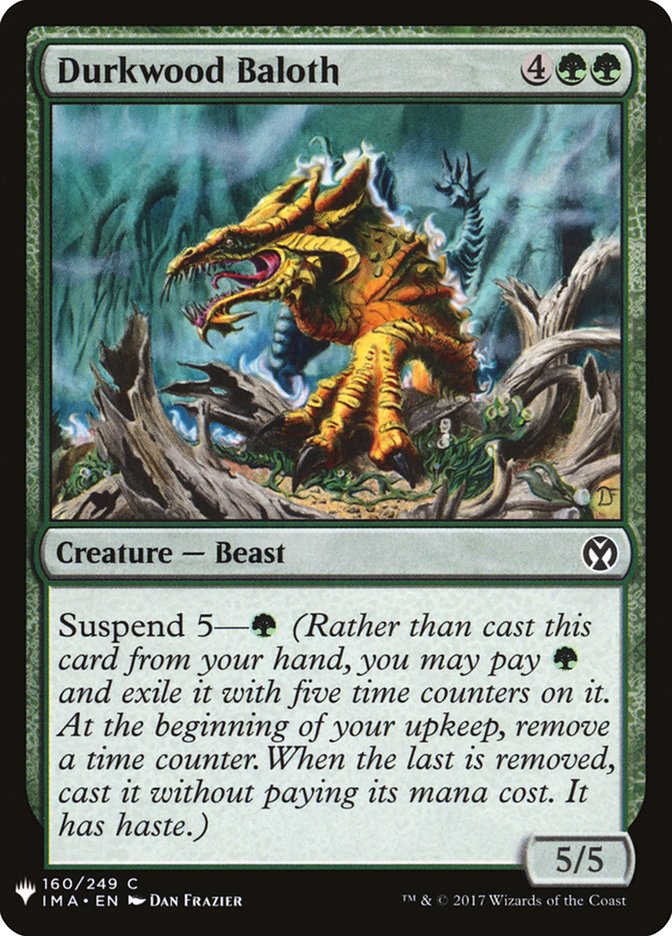 Durkwood Baloth [Mystery Booster] | Exor Games Dartmouth