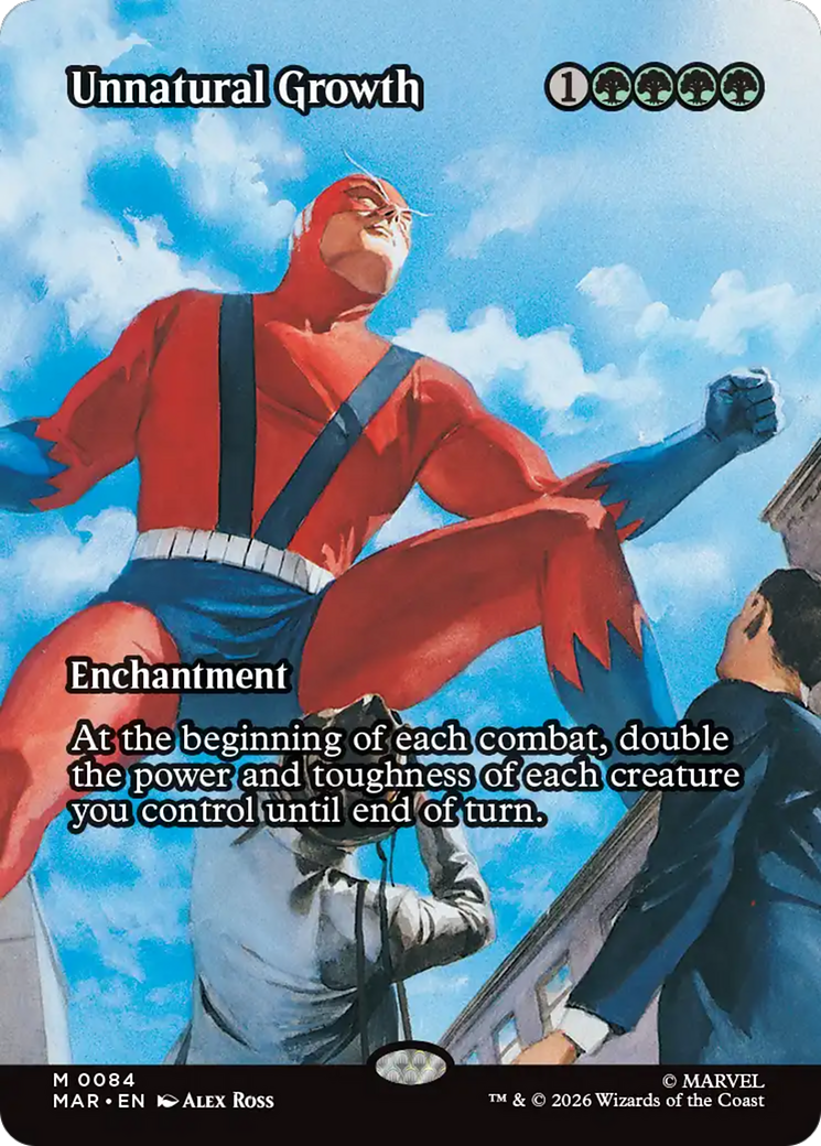 Unnatural Growth (Borderless) [Marvel Universe: Eternal-Legal] | Exor Games Dartmouth