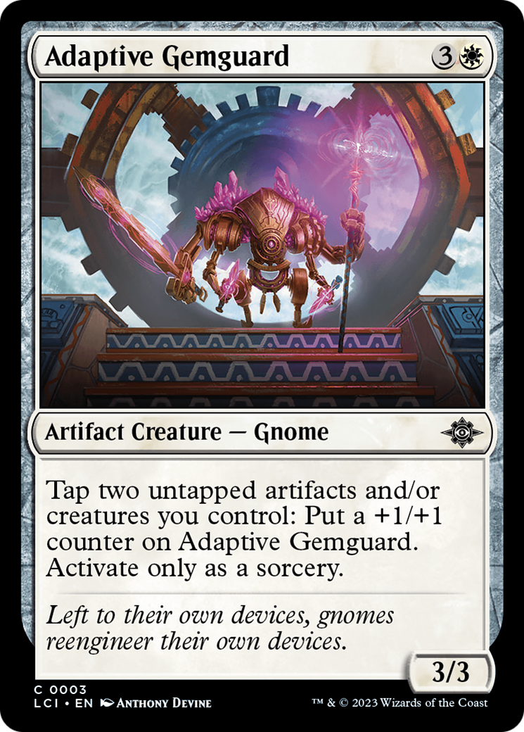 Adaptive Gemguard [The Lost Caverns of Ixalan] | Exor Games Dartmouth