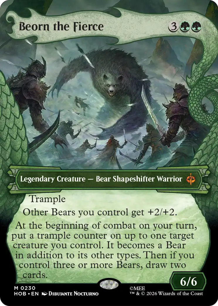 Beorn the Fierce (Showcase) [The Hobbit] | Exor Games Dartmouth