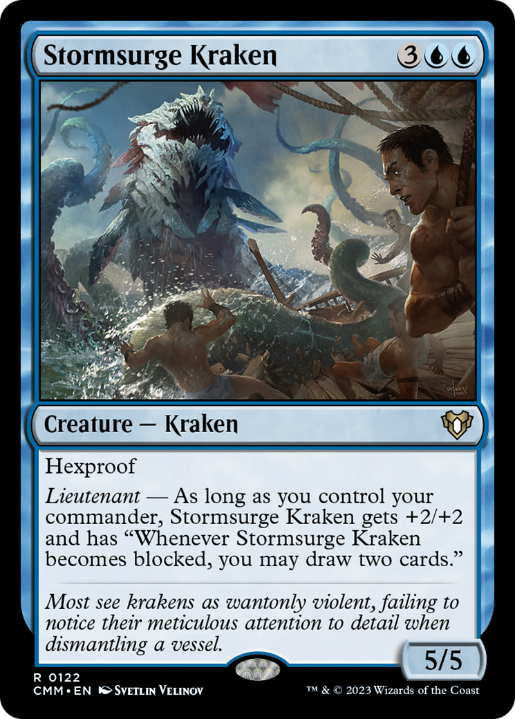 Stormsurge Kraken [Commander Masters] | Exor Games Dartmouth