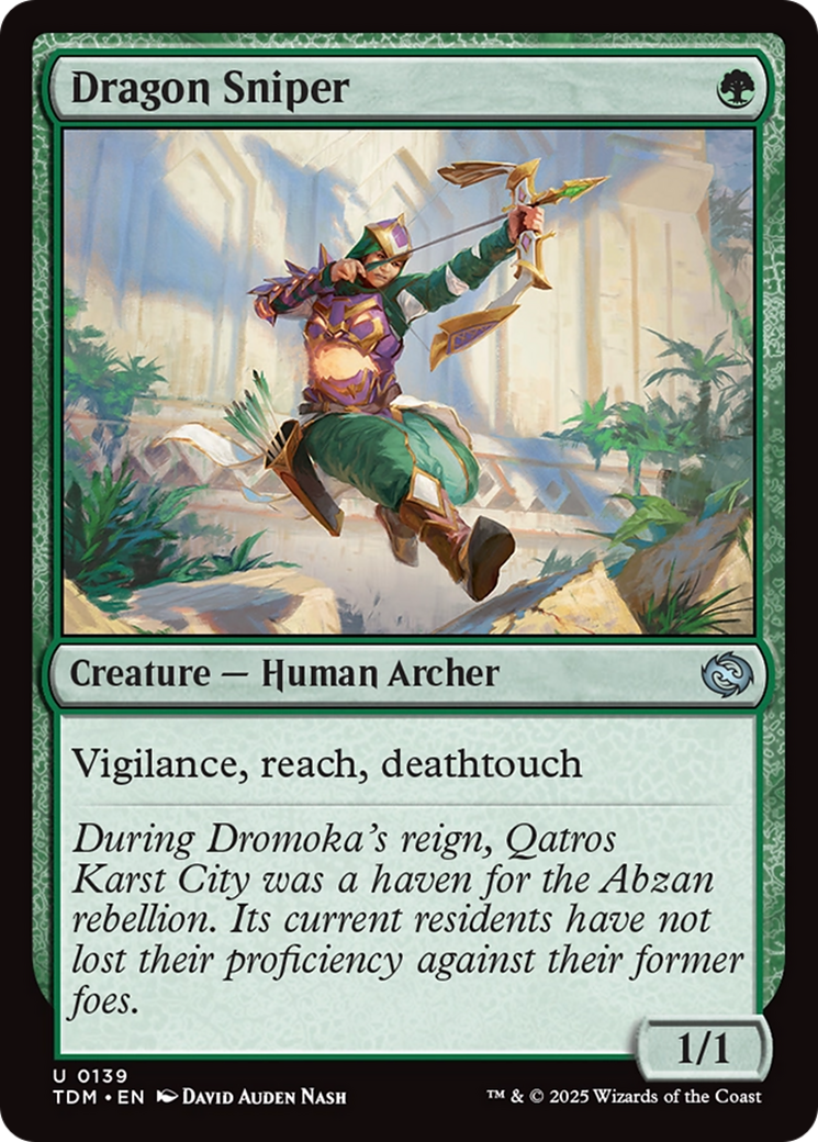 Dragon Sniper [Tarkir: Dragonstorm] | Exor Games Dartmouth