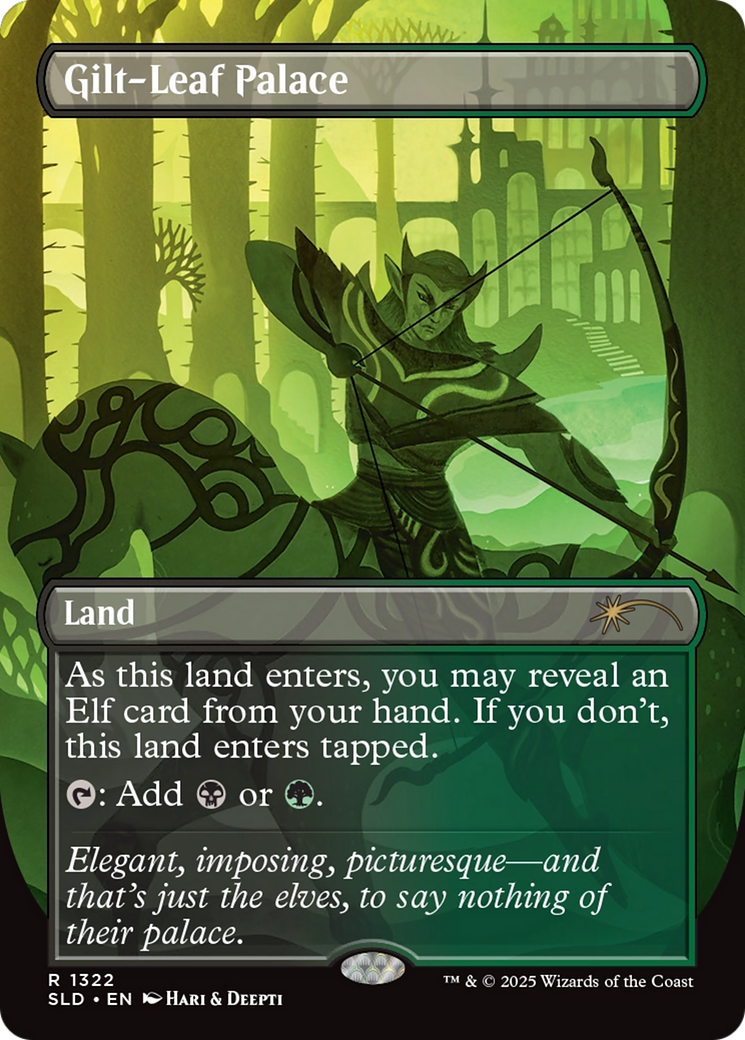 Gilt-Leaf Palace (Rainbow Foil) [Secret Lair Drop Series] | Exor Games Dartmouth