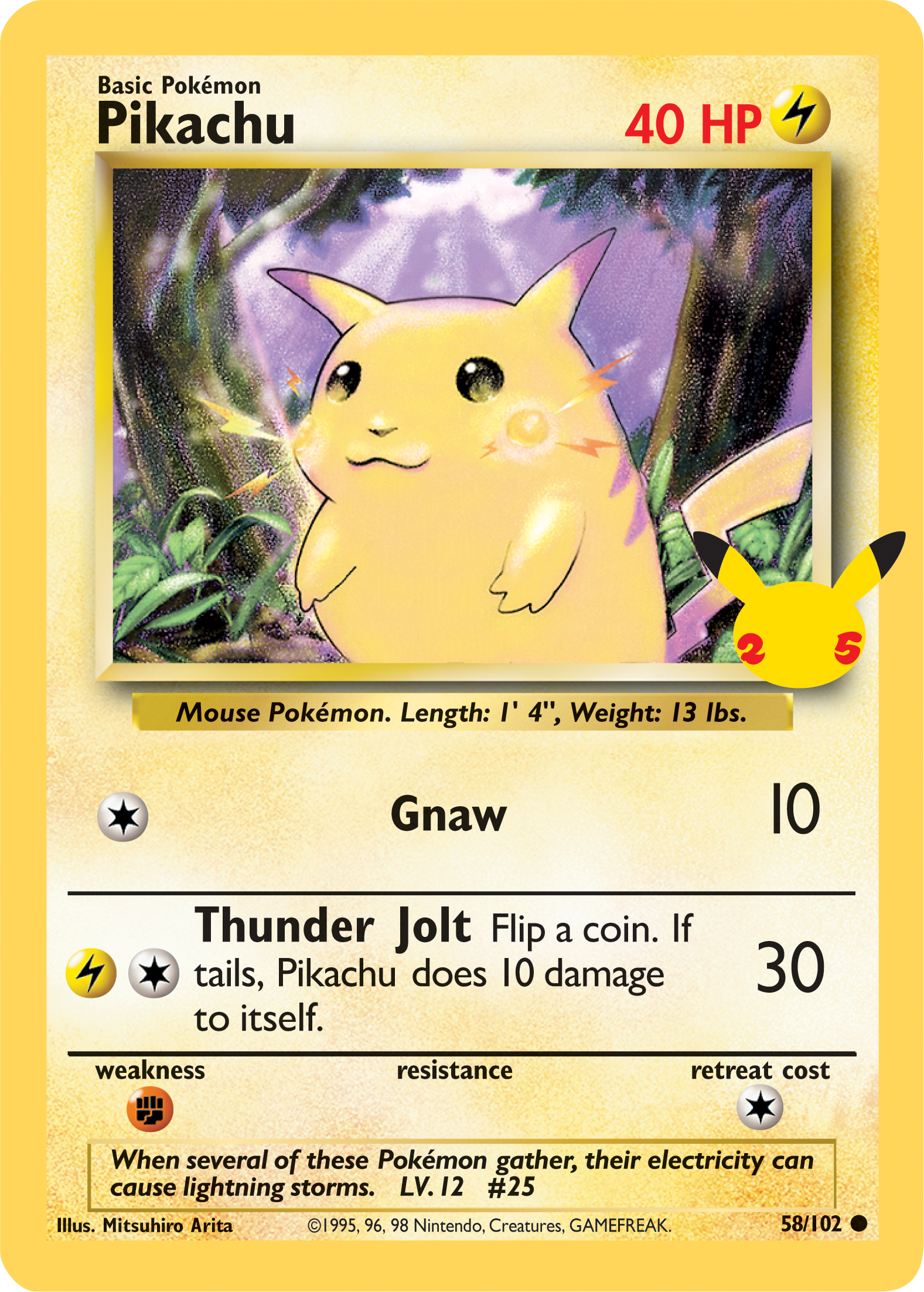 Pikachu (58/102) (Jumbo Card) [First Partner Pack] | Exor Games Dartmouth