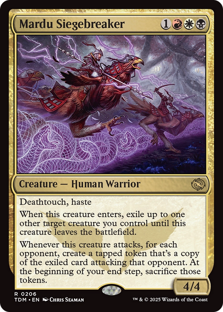 Mardu Siegebreaker [Tarkir: Dragonstorm] | Exor Games Dartmouth