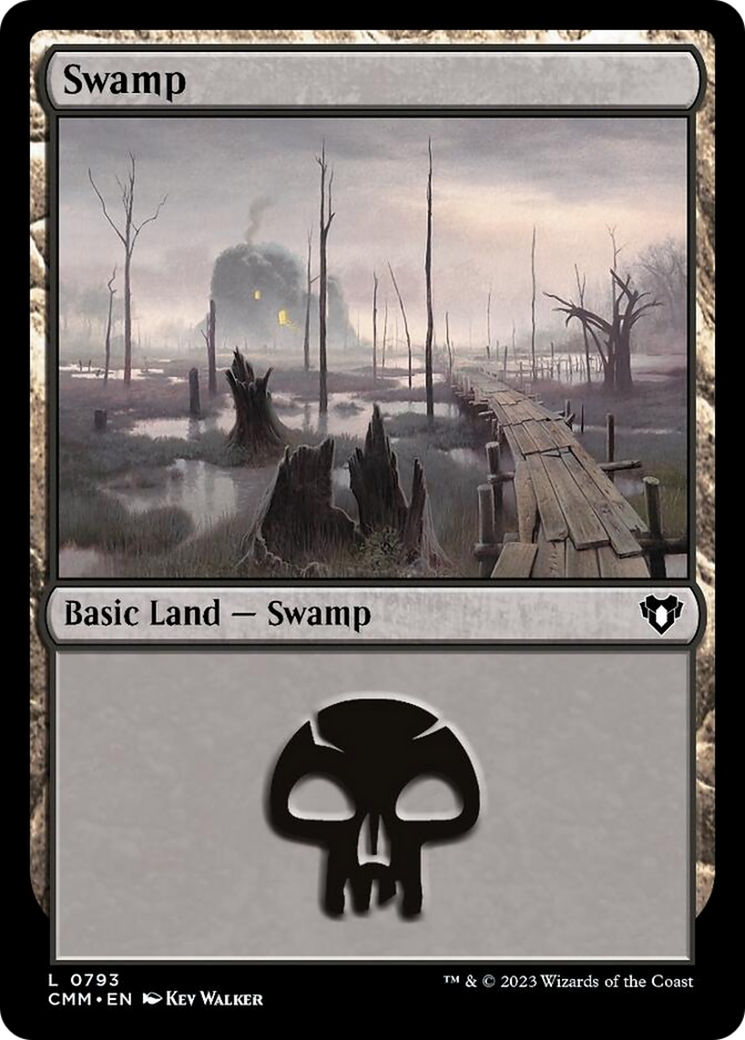 Swamp (793) [Commander Masters] | Exor Games Dartmouth