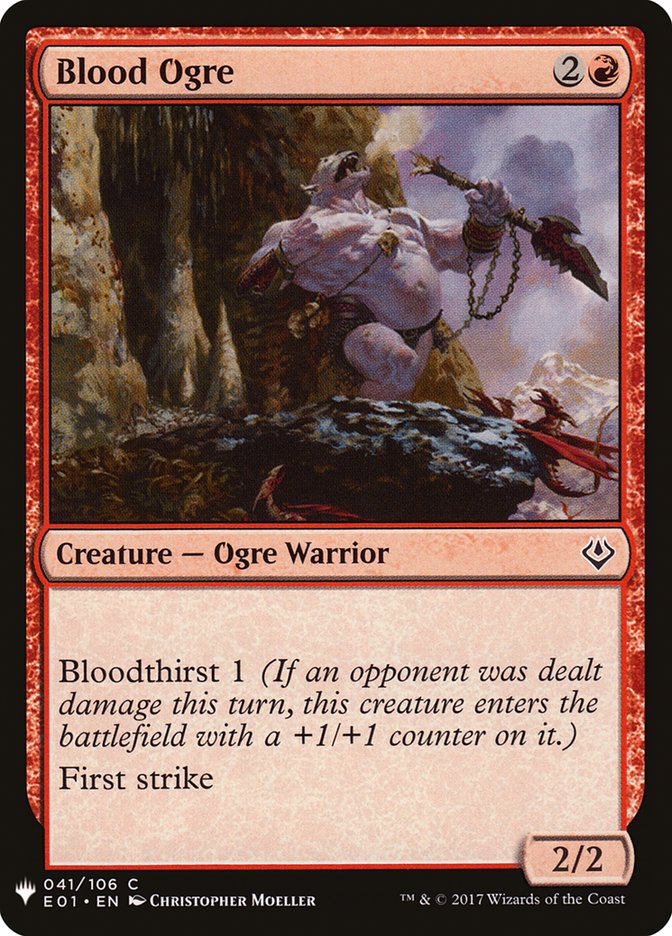 Blood Ogre [Mystery Booster] | Exor Games Dartmouth