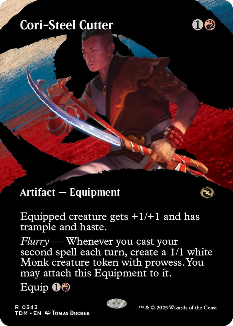 Cori-Steel Cutter (Borderless) [Tarkir: Dragonstorm] | Exor Games Dartmouth