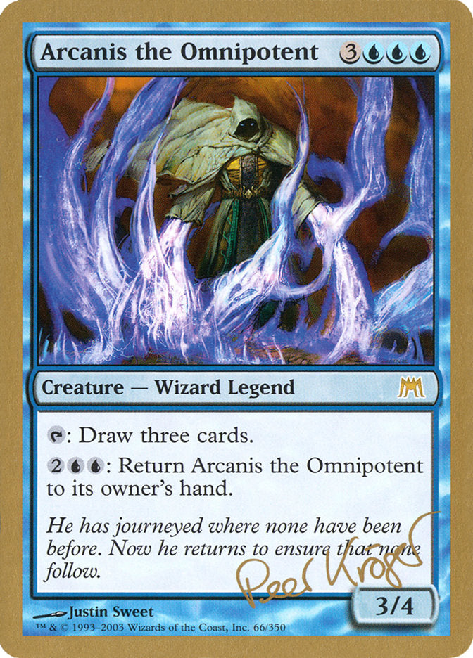 Arcanis the Omnipotent (Peer Kroger) [World Championship Decks 2003] | Exor Games Dartmouth