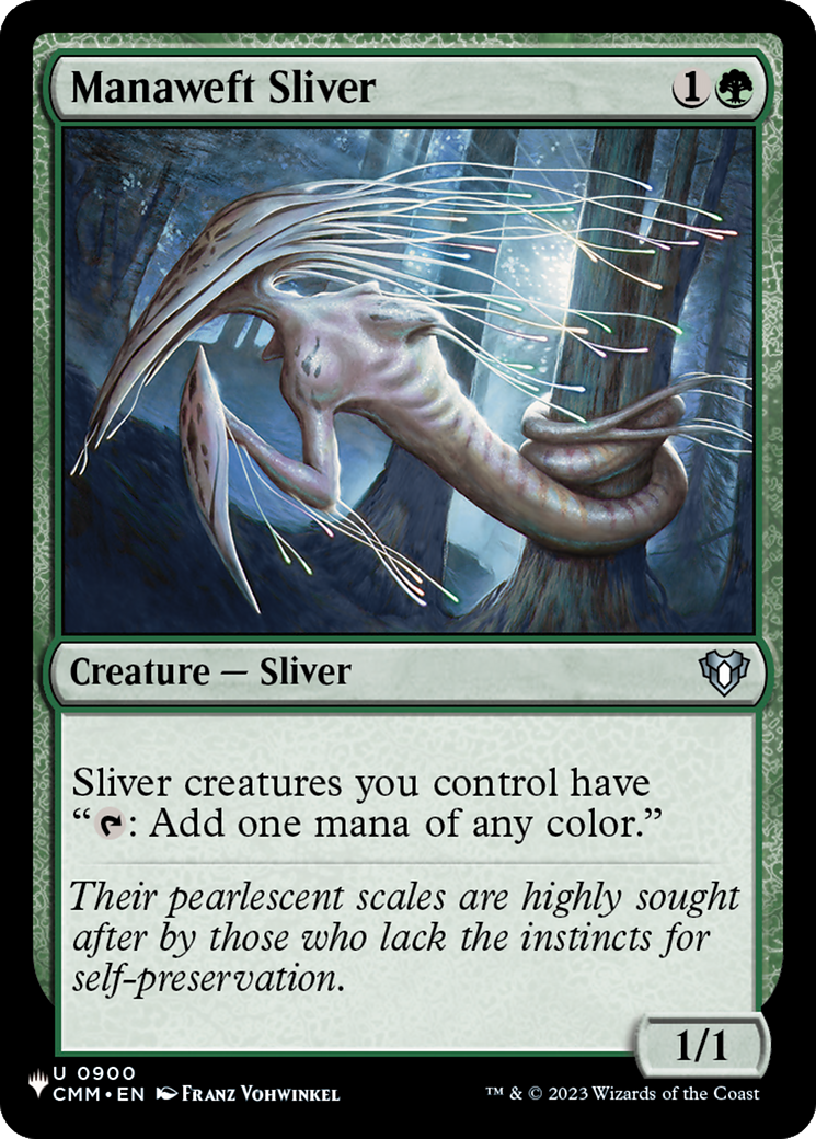 Manaweft Sliver (CMM) [The List] | Exor Games Dartmouth