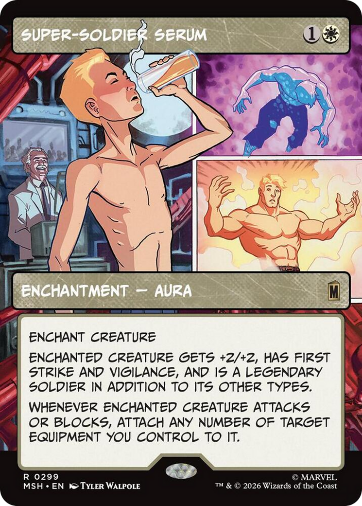 Super-Soldier Serum (Borderless) [Marvel Super Heroes] | Exor Games Dartmouth