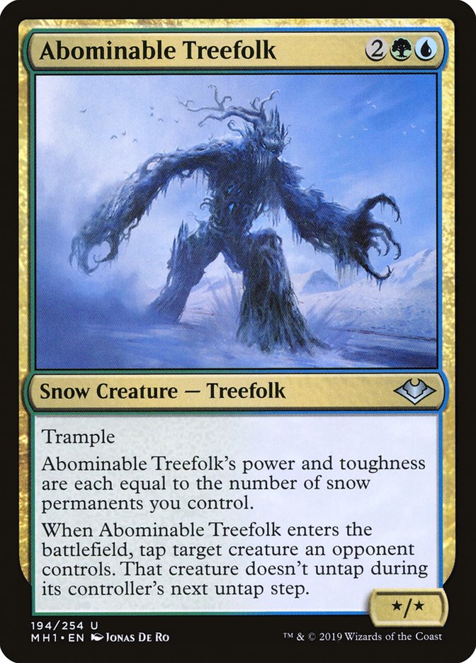 Abominable Treefolk [Modern Horizons] | Exor Games Dartmouth