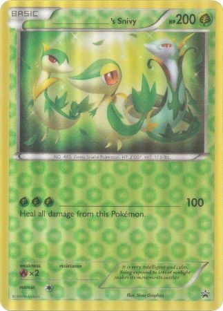 _____'s Snivy (Jumbo Card) [Miscellaneous Cards] | Exor Games Dartmouth