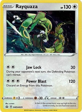 Rayquaza (SWSH029) [Sword & Shield: Black Star Promos] | Exor Games Dartmouth