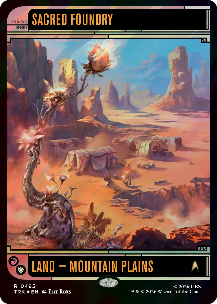 Sacred Foundry (Surge Foil) [Star Trek] | Exor Games Dartmouth