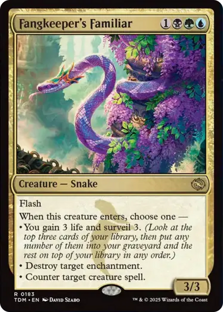 Fangkeeper's Familiar [Tarkir: Dragonstorm] | Exor Games Dartmouth