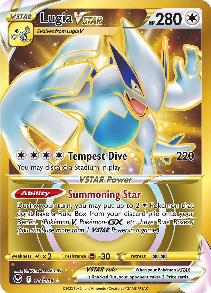 Lugia VSTAR (211/195) [Sword & Shield: Silver Tempest] | Exor Games Dartmouth