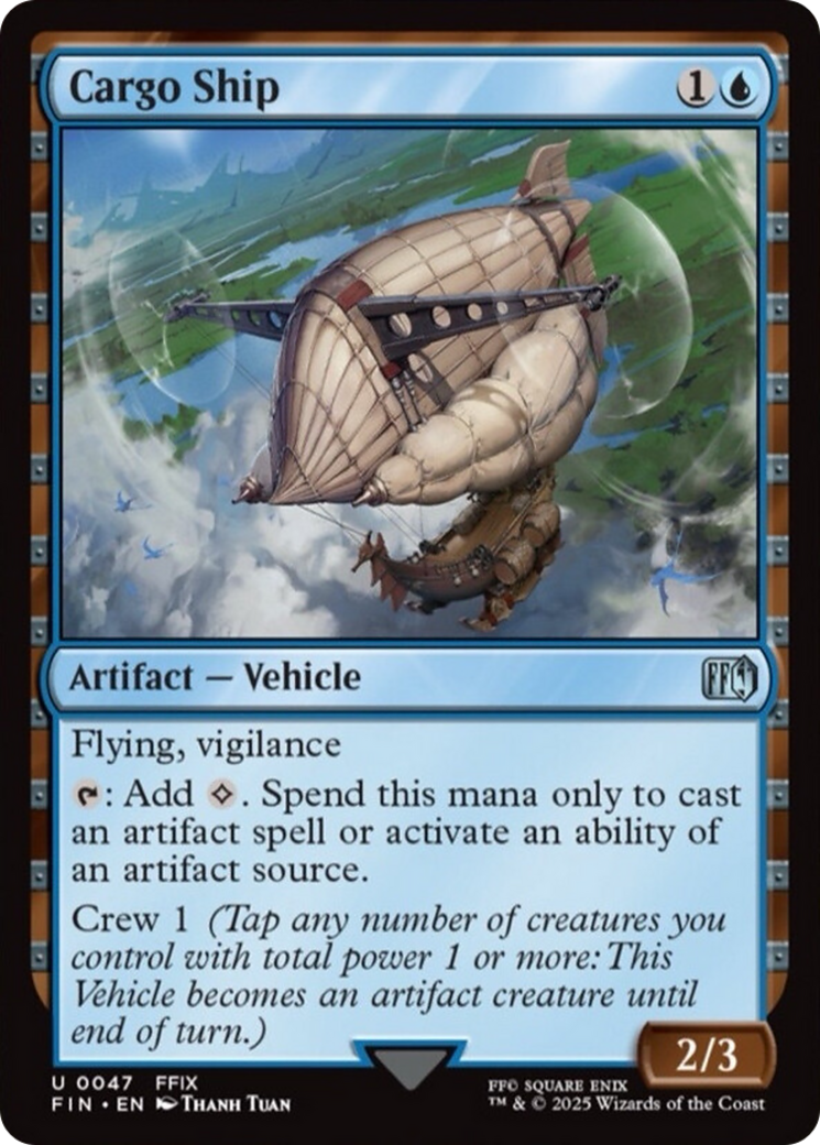 Cargo Ship [FINAL FANTASY] | Exor Games Dartmouth