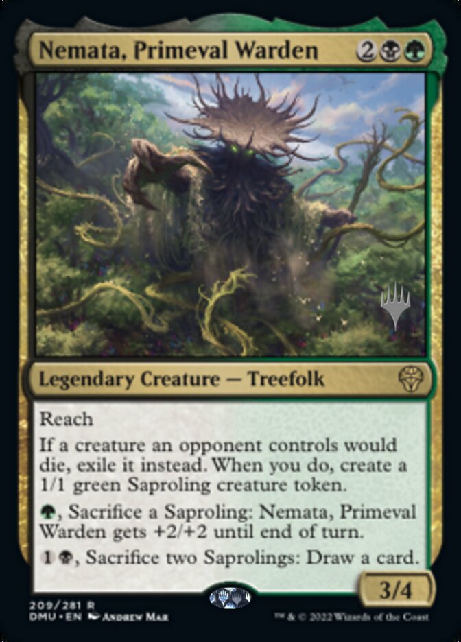 Nemata, Primeval Warden (Promo Pack) [Dominaria United Promos] | Exor Games Dartmouth