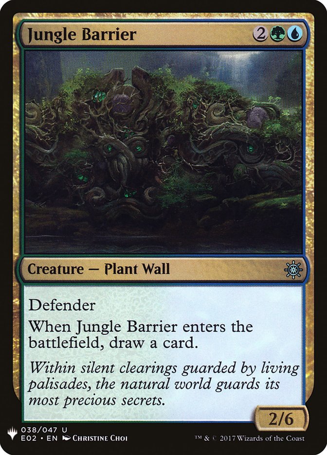 Jungle Barrier [Mystery Booster] | Exor Games Dartmouth