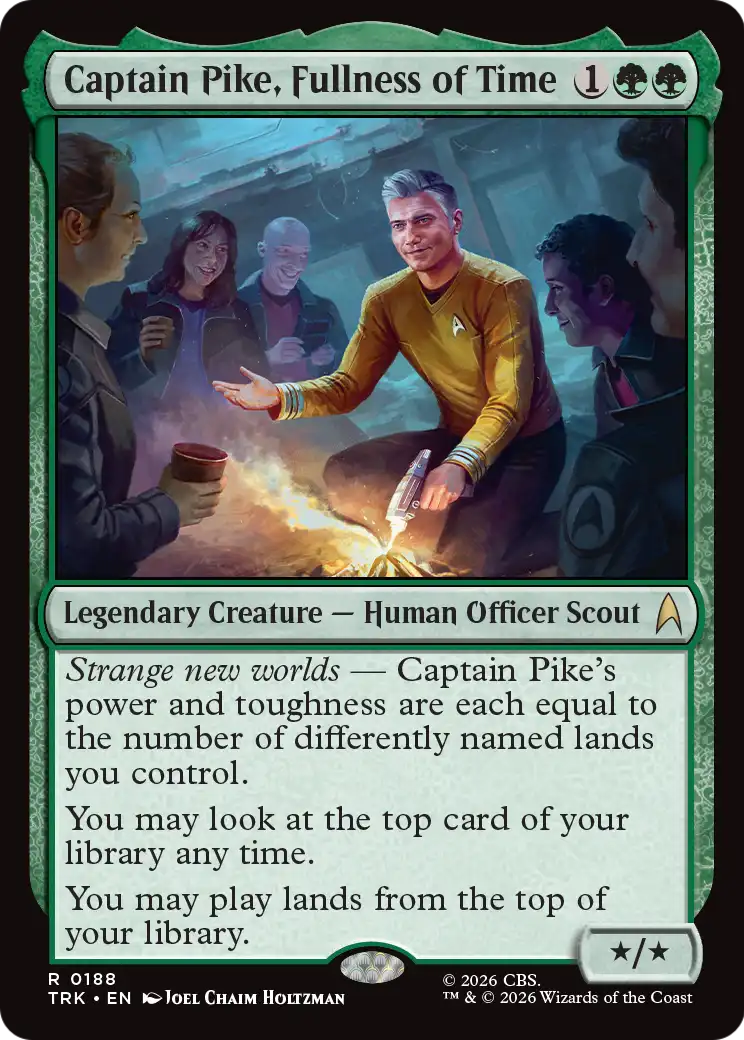 Captain Pike, Fullness of Time [Star Trek] | Exor Games Dartmouth
