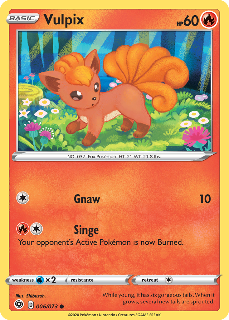 Vulpix (006/073) [Sword & Shield: Champion's Path] | Exor Games Dartmouth