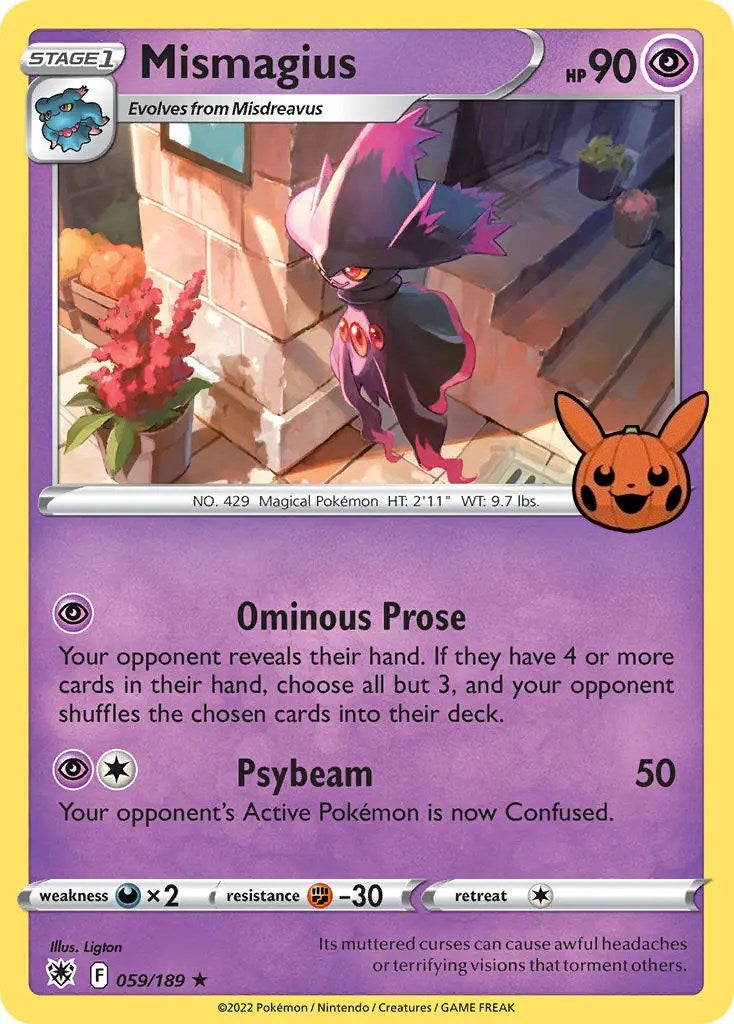 Mismagius (059/189) [Trick or Trade] | Exor Games Dartmouth