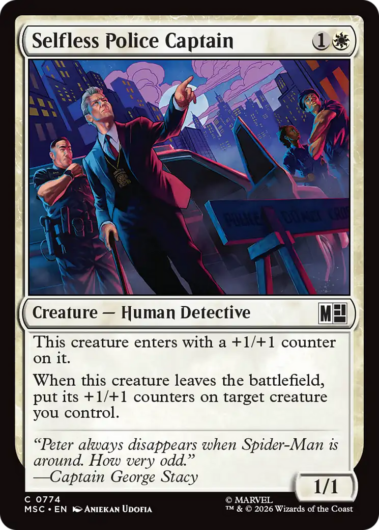 Selfless Police Captain [Marvel Super Heroes Commander] | Exor Games Dartmouth