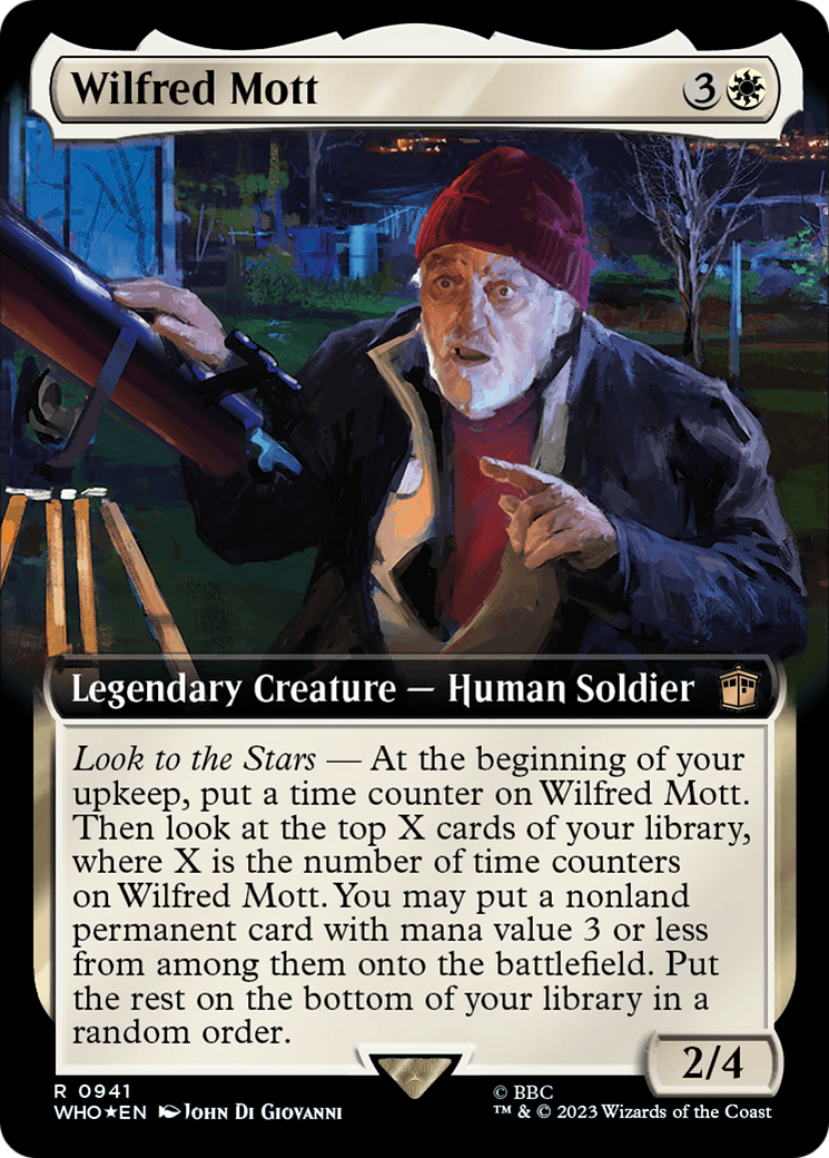 Wilfred Mott (Extended Art) (Surge Foil) [Doctor Who] | Exor Games Dartmouth