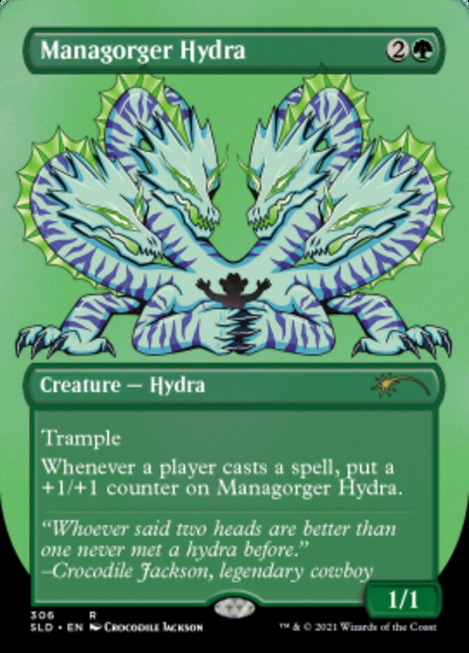 Managorger Hydra (Borderless) [Secret Lair Drop Series] | Exor Games Dartmouth